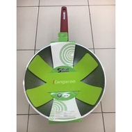 Stone-patterned non-stick deep pan, kangaroo bottom, size 28cm kg655m