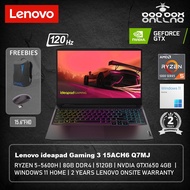 Lenovo IdeaPad Gaming 3 15ACH6 82K201Q7MJ 15.6'' FHD 120Hz Laptop Black ( Ryzen 5 5600H, 8GB, 512GB 