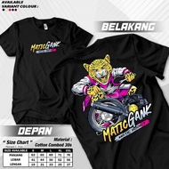 TSHIRT MATIC GANK I Racing Shirt for Automatic Motorcycles Standard Left - Pcx Mio I SW-A9007