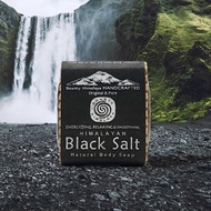 尼泊爾喜馬拉雅之寶黑岩鹽紓壓護膚養髮皂100g(珍稀黑岩鹽添加)