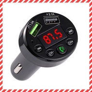 其他品牌 - 車載充電器 藍牙 FM發射器 煙插 雙USB輸出 3.1A 輸出18W