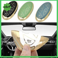 UHXF TPU Remote Key Case 5/7 Buttons Key Protector Car Key Case Fashion Skin Shell Cover for Hyundai/Grandeur GN7/ Kona Ev 2023/lonic 6 Car Accessories