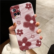 Vivo Y21 Y21A Y21S Y21T Y33S Y33T Softcase Procamera Floral Motif GC205 Phone Case
