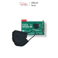 Iris Oyama ไอริส โอยามะ Disposable Face Mask Size S คุณภาพแบรนด์ญี่ปุ่น Size S ป้องกันเชื้อโรค VFE กล่อง 60 ชิ้น สีดำ