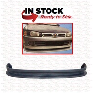 Proton Wira Sedan Aeroback (1997 - 2007) R3 Front Skirt Skirting With Logo Bumper Lower PU Bodykit -