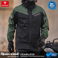 Motowolf Motorcycle Raincoat Raincoat Waterproof Ori Premium