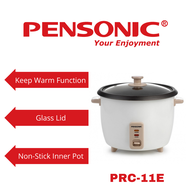 Morgan/Cornell/Pensonic 1.0L Traditional Rice Cooker / Non-stick Inner Pot Rice Cooker with Steamer 