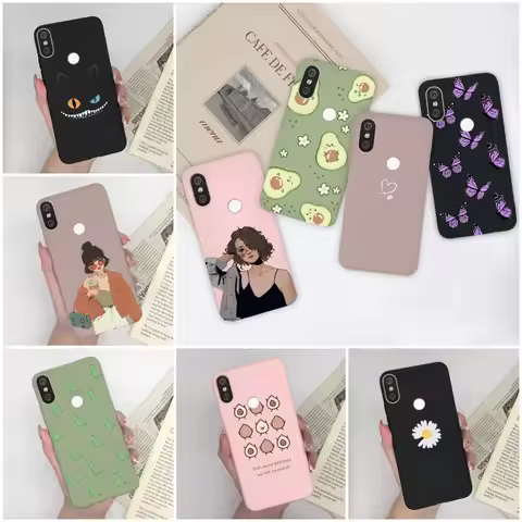 Casing For Xiaomi Mi A2 A 2 Lite A1 A 1 MiA2 MiA1 Cute Cartoon TPU Silicone Bumper Soft Back Cover f