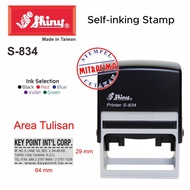 Shiny Stamp S-834 (Shiny square shape S834 Type S 834 )