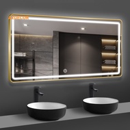 High quality LED aluminum frame mirror, Toilet mirror, Rectangular mirror with various sizes 40x60, 