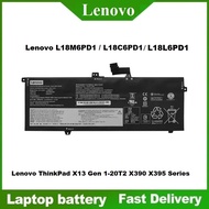 Lenovo L18C6PD1 Battery FOR Lenovo Thinkpad X390 X395 X13 GEN 1 TP00106A TP00106B L18M6PD1 L18C6PD2