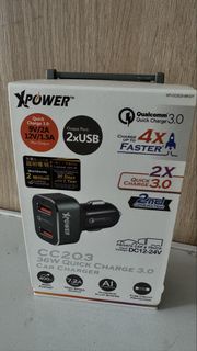 XPOWER CC2Q3 36W 雙USB 快充3.0 車用充電器