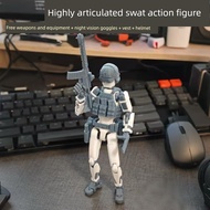 action figure t13 action figure 3D Printing Lucky 13 Dolls Police SWAT Movable Model Board Game Fini