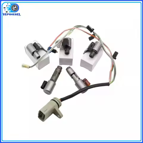 1pc New Transimission Solenoid Kit With Harness U340E U341E U341F For Toyota Corolla 2000-On 1.5L 1.