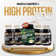 MUSCLE MATRIX HIGH PROTEIN BLEND 900g