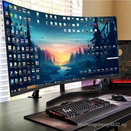 4K FHD 34 inch Curved Gaming Monitor LCD LED Personal Computer Monitor PC Screen Display Monitor Gamer Large Curved Display