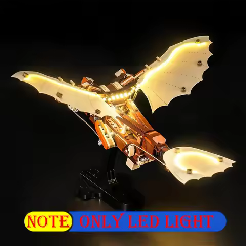 Lighting Set For LEGO Leonardo da Vinci's Flying Machine 10363 Creator Expert Not Include Building B