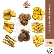 [FAMOUS] Biskut Timbang400g/Julie's Biscuits/Julie's Biskut/Love Letter/Peanut Butter/Finger Lemon/C