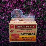 Hardtop Jar 596 - Round Model - Volume 0.45 Kg