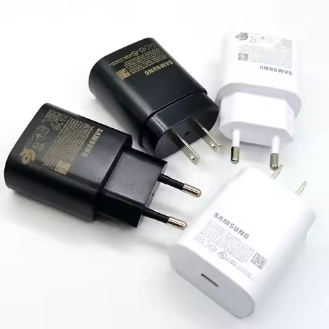 Samsung 25W EU US Plug PD Charger Super Fast Charging Adapter For Galaxy S20 S21 S22 S23 S24 Ultra Z
