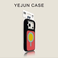 Suitable for Apple 17promax Phone Case Yellow Frame Foundation Contrast Color Magnetic iphone17pro N