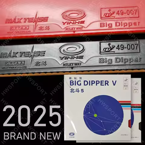 YINHE BIG DIPPER V Table Tennis Rubber Sticky Ping Pong Rubber Sheet Big Dipper 5 Brand New Professi