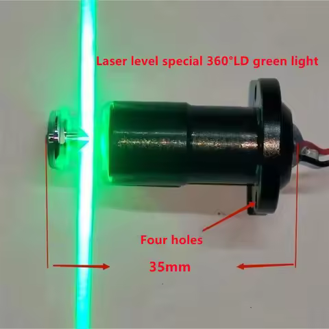 8/12/16 Lines Laser Level LD Green Line Four Holes Head 360 Degree Green Line Laser Module Diode Las
