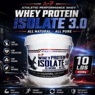 America Pharma Whey Isolate 3.0 Chocolate 10lbs 4.5kg - Low Lactose, Low Sugar Whey Protein Isolate