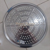 Kiyoko Thick Stainless Steel Steamer Pan 38cm 40 cm 42cm 44cm - Dapur Karya MDN