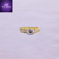 Cincin Tunang Emas 916 Size 13/Merisik/Kahwini/Nikah/Engagement Ring