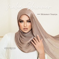 Alawiyahijab - Nuha Shimmer Shawl (Pashmina Silk Shimmer)