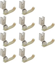 Cyllde Maquina de Coser 10pcs Industrial Sewing Machine Presser Foot for T36N Stainless Steel Plasti