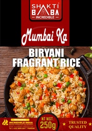 SHAKTI BABA MUMBAI KA BIRYANI FRAGRANT RICE 250G( This is not Basmati Rice it's Fragrant Rice)