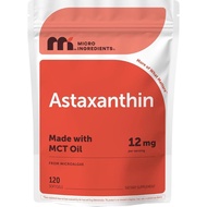 MicroIngredientsAstaxanthin12mgwithMCTOil,120Softgels,4MonthSupply|PremiumAstaxanthinAntioxidantSupp