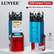 Genuine LUNYEE Laser Module 80W 40W with Air Assist 450nm Blue Laser Head TTL Module for CNC Laser C