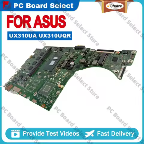 UX310UA U3000U Laptop Motherboard For ASUS UX310UFR UX310UAK UX310UQR UX310UQ UX310UQK UX310UV RX310