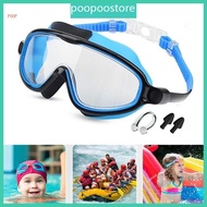 POOP 2Pcs Kids Frogs Resistant Swim Goggles Wide View Swimming Goggles for Children
