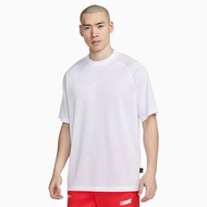 全新正品 Nike 短袖 Air Oversized Tee 全白 寬版 開岔 排汗 刺繡 短T DX0157-100