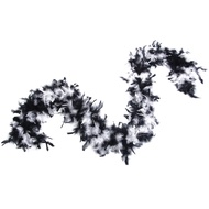 60 Gram, 2 yards Long Chandelle Feather Boa Great for Party, Wedding, Halloween Costume, Christmas T