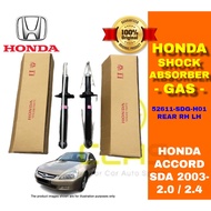 ACCORD 2003- SDA 2.0/2.4 FRONT REAR SHOCK ABSORBER 52611-SDG-H01 RR RH/LH / 51605-SDE-T02B FRT R/L