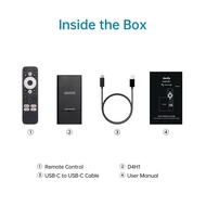 GOOVIS D4H1 Portable Stream Media Player –-Certified Android TV  8000mAh  Base Watch Movies Live TV