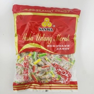 350g Sanwa Red Prawn Candy / Gula Udang Merah / Crisp Peanut Candy (HALAL)