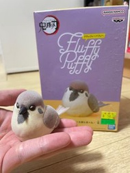 鬼滅之刃 Fluff Puffy 善逸麻雀 啾太郎 Chuntaro Figure 模型