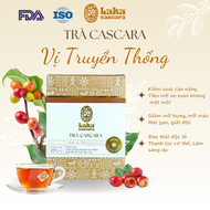 Trà Cà Phê Túi Lọc Cascara LAKA 80 Gr 100% quả cà phê chín mọng thon dáng đẹp da Ngừa Lão Hóa Và Ổn