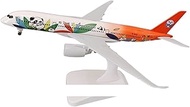 For: Alloy Metal China Airline Sichuan Airlines 350 A350 Cartoon Panda Die-Casting Aircraft Model