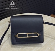 🌈Hermes🧡Mini Roulis 19🧡黑色金扣🌈98新🌟Swift皮🌟miniroulis🌟roulis19🌟Roulis🌟愛馬仕🌟