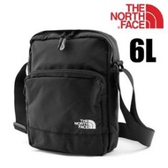 日本 The North Face 黑色尼龍布 6L 多功能 斜咩袋