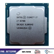 Used Intel Core i7 8700 3.2GHz Six-Core Twelve-Thread CPU Processor 12M 65W LGA 1151 gubeng