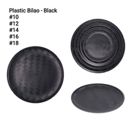 Bilao Plastic Bilao Black Reusable Sold Per 3PCs / 5PCs