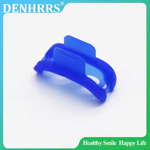 1Pc Dental Mini Dam Rubber Dam Clamps Holder Dental Silicon Rubber Dam Clamp Clip Dental Silicon Cli